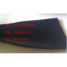 上海芸英工业皮带制造有限公司-黑短绒糙面带，黑绒布K-71 